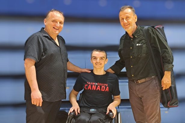 Sot me yllin 15 vjeçar të basketbollit kanadez mbi rrota, Ibrahim (Hoxha) Odza, ...