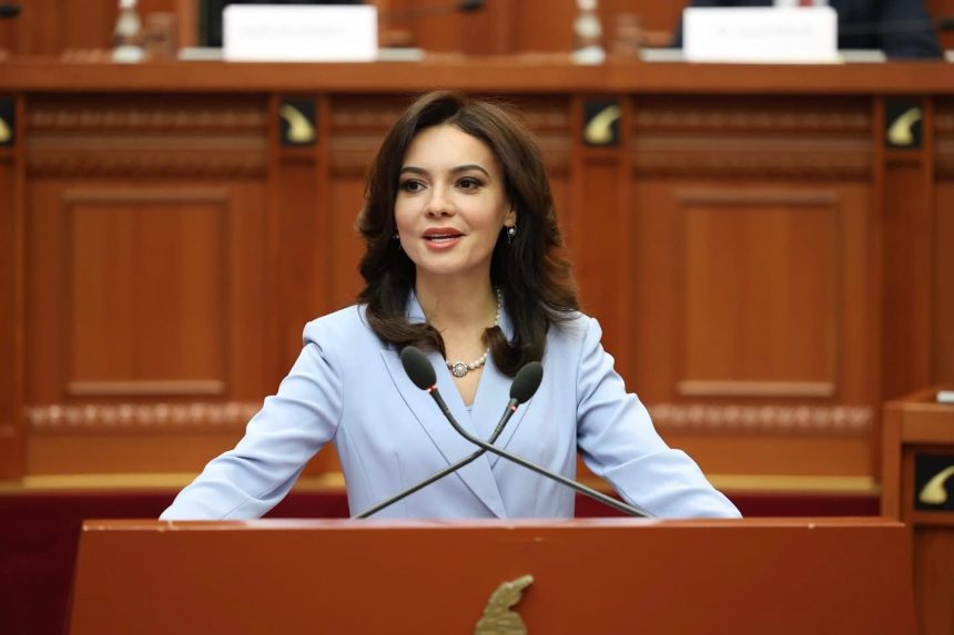 Kryetarja e Kuvendit të Shqipërisë, Elisa Spiropali, mori pjesë sot dhe mbajti n...