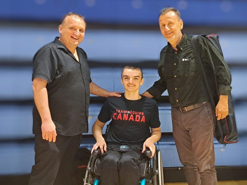 Sot me yllin 15 vjeçar të basketbollit kanadez mbi rrota, Ibrahim (Hoxha) Odza, ...