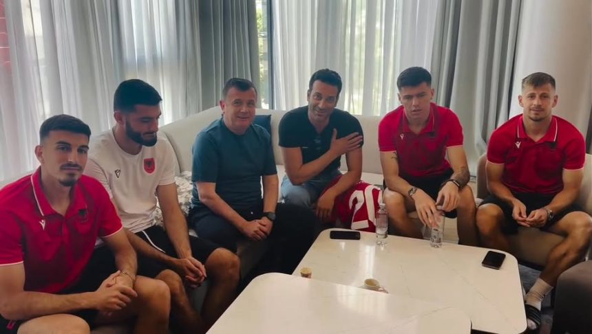 Tenori Ramë Lahaj:  Me za, me shpirt e zemer, me djemt e Kombtares, sot, nesër e...