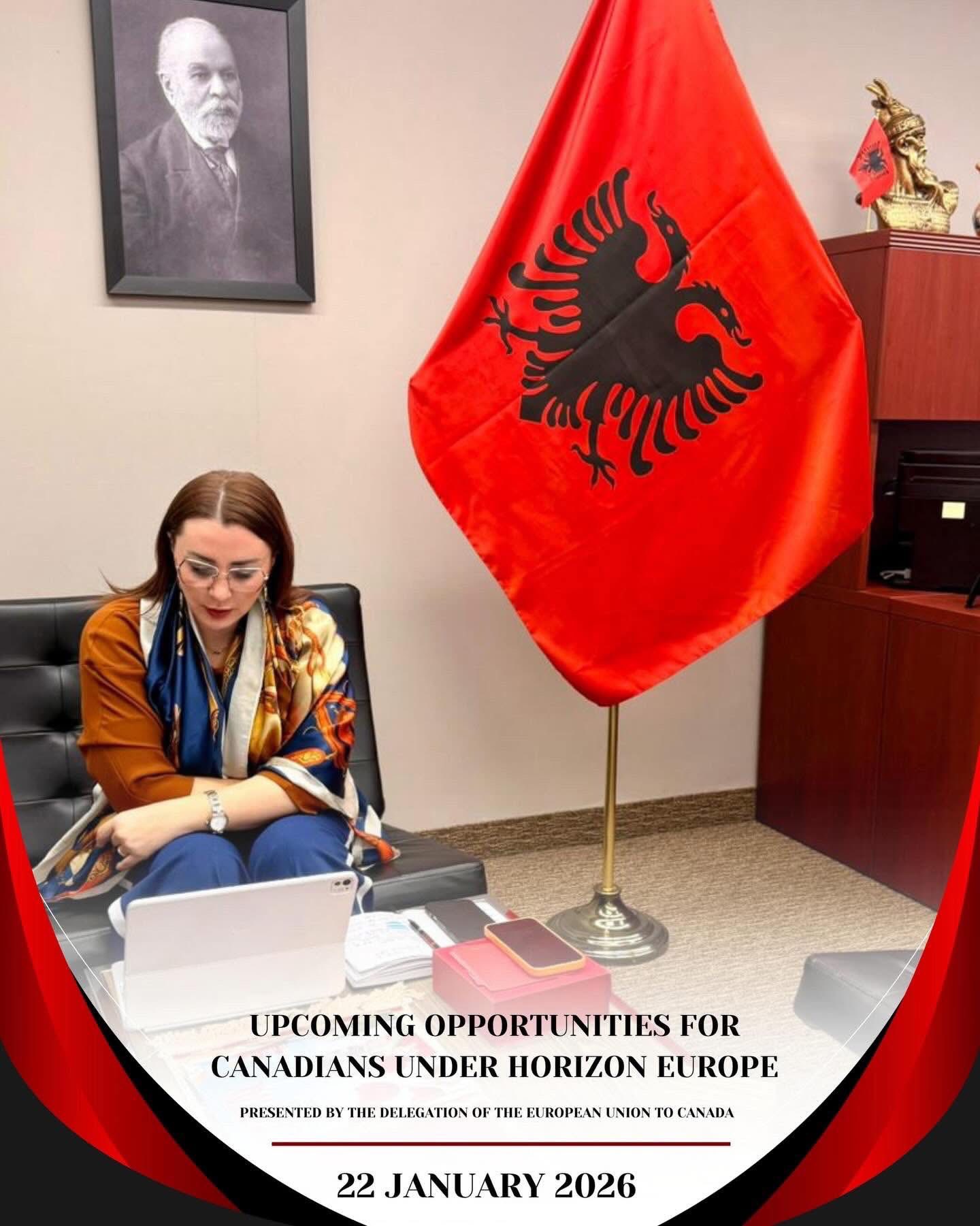 Ambasadorja Artemis Malo Promovon Bashkëpunimin Shqipëri-Kanadë në Kuadër të Hor...