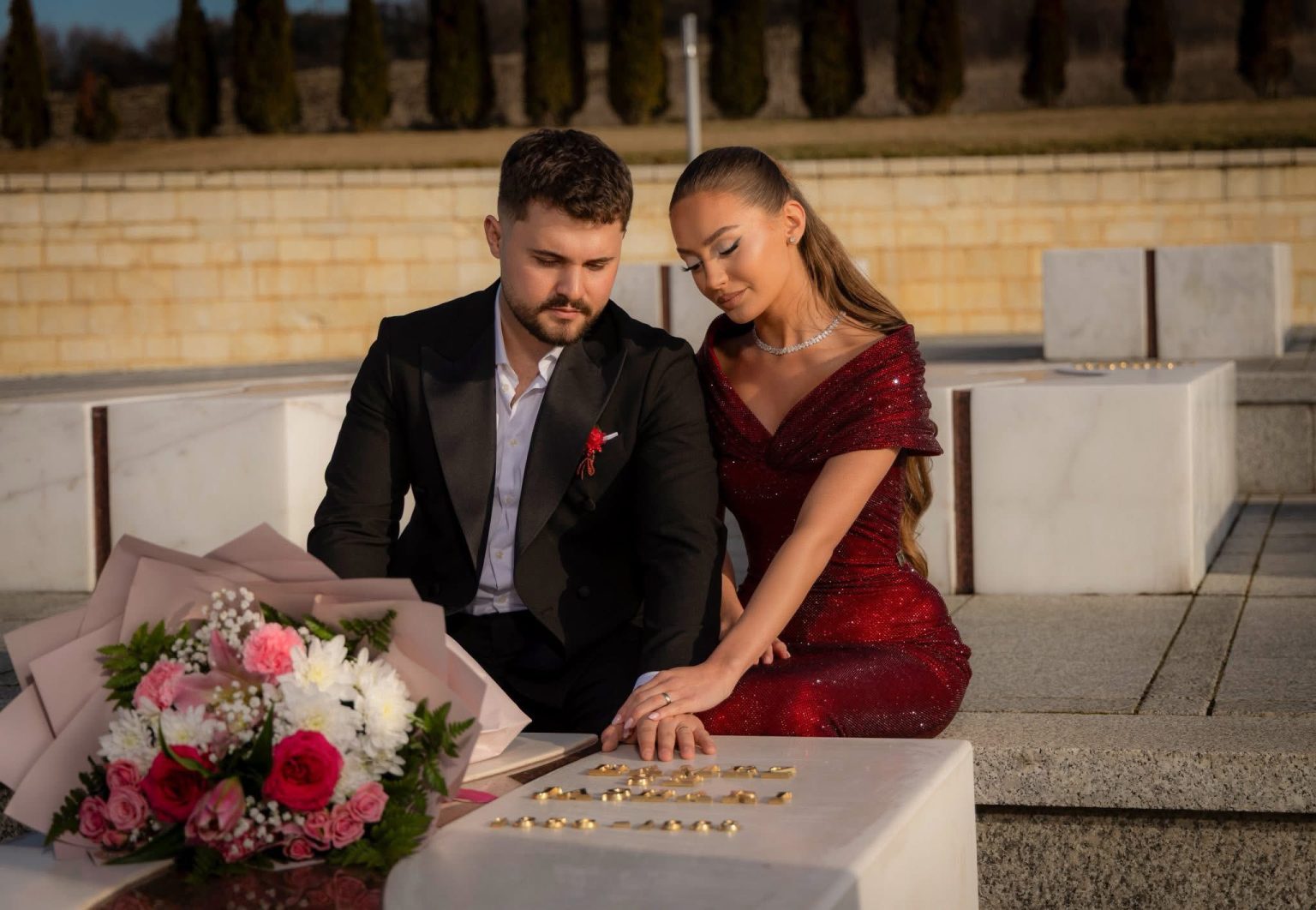 Emocionuese- Pamje nga fejesa e Hamëz Jasharit të ri, fotografitë e realizuara n...