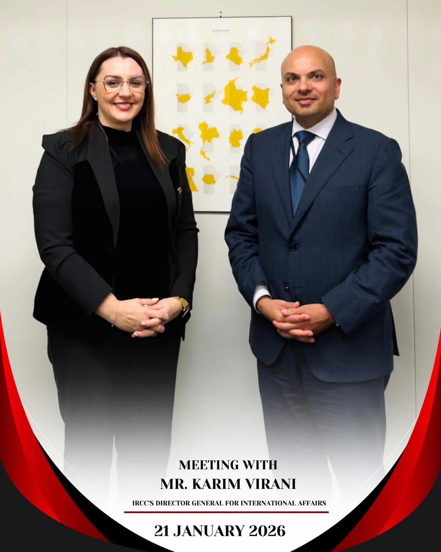 Forcimi i bashkëpunimit Shqipëri–Kanada në fushën e migracionit  Ambasadorja e S...