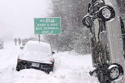Kaos me borë e reshje në Amerikë  Nuk e di nëse dikush prej jush e ka në plan të...