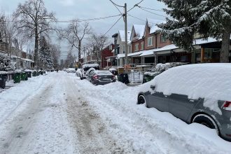 Kështu duken disa rrugë në Kanada këto ditë. Si duket rruga juaj?