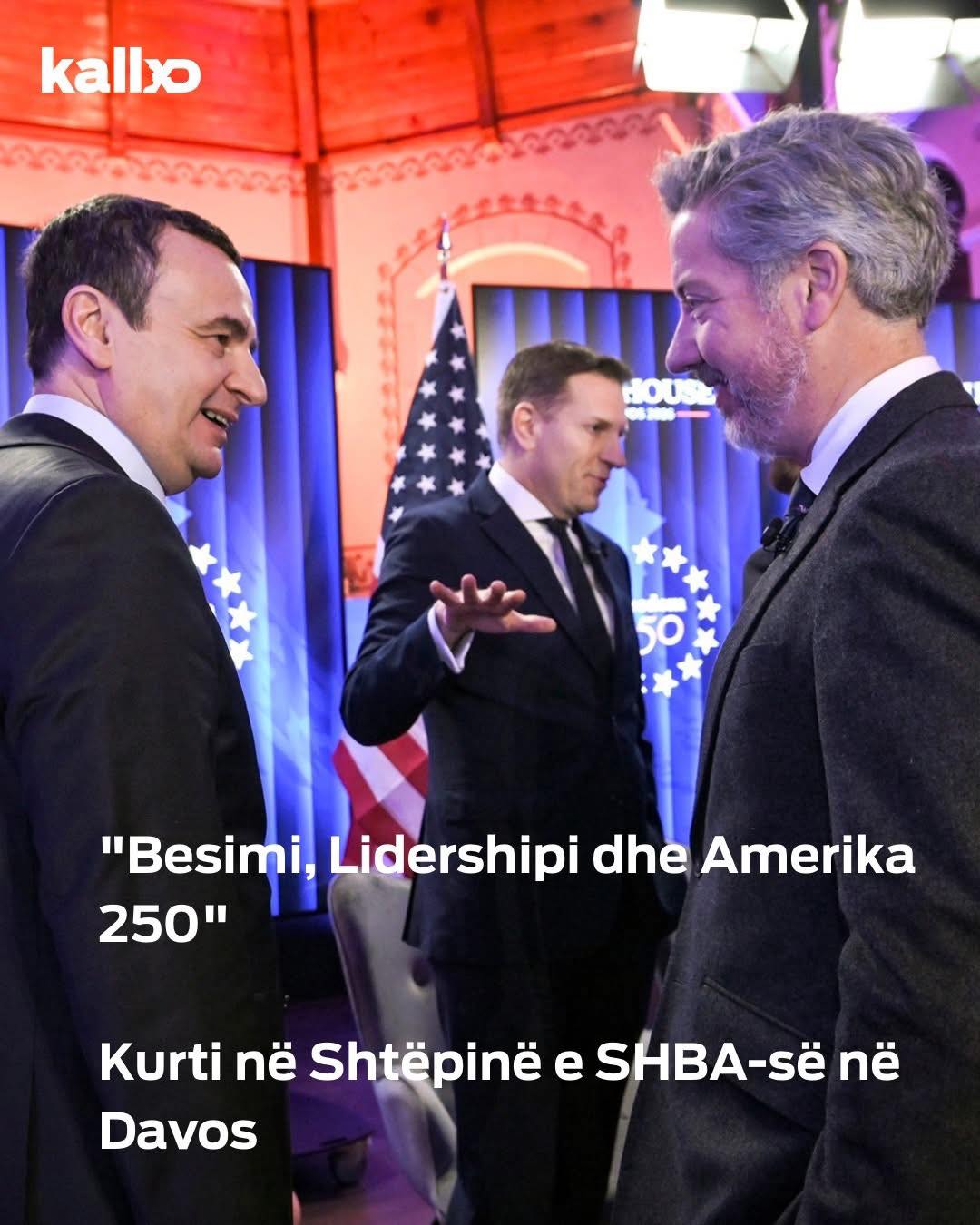 Kryeministri i kosovës, Albin Kurti, e ka nisur ditën në Shtëpinë e Shteteve të ...